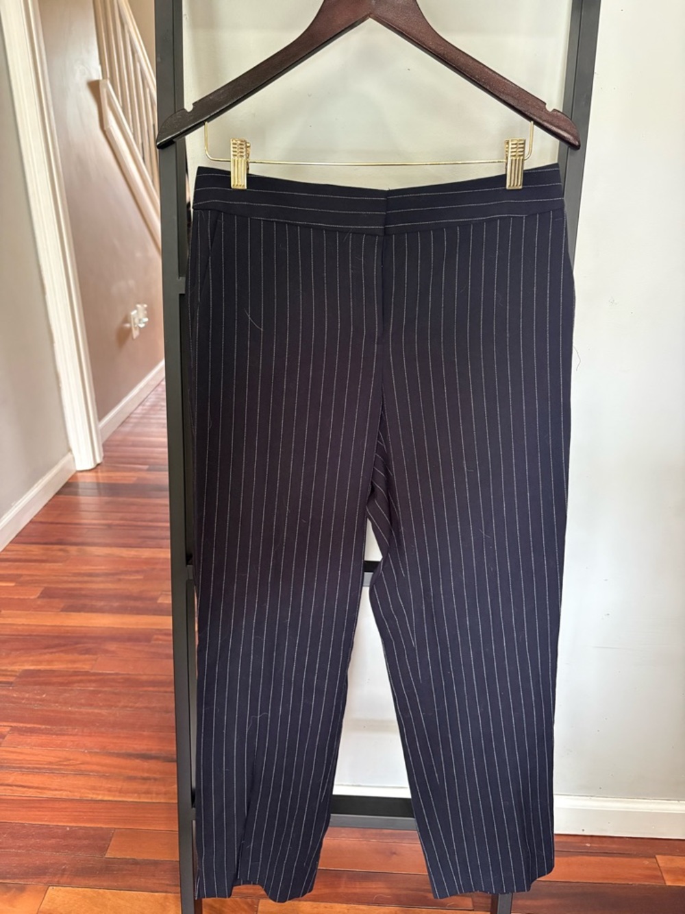 Ann Taylor Navy Pinstripe Men's Dress Pants